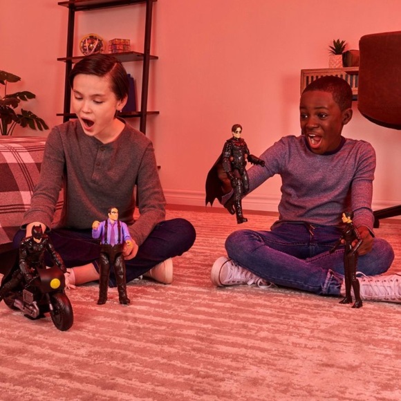 DC Comics | Toys | Dc Comics Batman Batcycle Pack 4 Figures Target